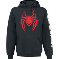 Spider-Man - Marvel Kapuzenpullover - Miles Morales - Glitch - S bis XL - für Männer - Größe M - schwarz  - EMP exklusives Merchandise! von Spider-Man