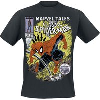 Spider-Man - Marvel T-Shirt - Comic Battle - M bis 5XL - für Männer - Größe 4XL - schwarz  - Lizenzierter Fanartikel von Spider-Man