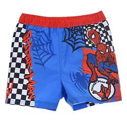 Spiderman Badeshort Badehose Schwimmhose Schwimmshorts Jungen (Rot 104) von Spiderman