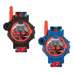 Spiderman Jungen Digital Quarz Uhr mit Silikon Armband SPD40156ARG von Spiderman