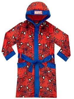 Spiderman Jungen Spider-Man Bademäntel, Mehrfarbig, 134 (Herstellergröße: 8 - 9 Jahre) von Spiderman