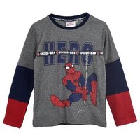 Spiderman Langarmshirt Jungen Longsleeve T-Shirt Kinder Langarm-Shirt von Spiderman