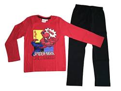 Spiderman Schlafanzug Pyjama (rot, 4 Jahre) von Spiderman