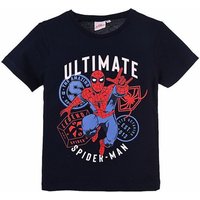 Spiderman T-Shirt Marvel Jungen Kurzarmshirt aus Baumwolle Gr. 98 - 128 cm von Spiderman