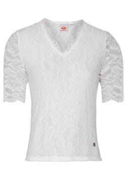 Spieth & Wensky Damen Bluse ARKTIS offweiss 40 von Spieth & Wensky