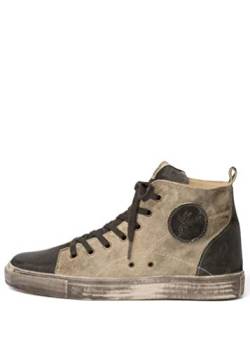 Spieth & Wensky - Herren Trachten Schuhe, Newton Sneaker (030153-1454), Größe:40, Farbe:Sesam/Fenchel (6101) von Spieth & Wensky