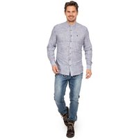 Spieth & Wensky Trachtenhemd Hemd ARNOLD blau (Slim Fit) von Spieth & Wensky