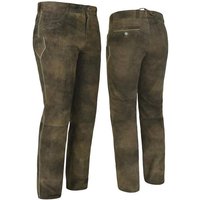 Spieth & Wensky Trachtenlederhose 253-H Traunreut Stein Trachten Lederhose Traunreut Lange Hose Ziegenvelour von Spieth & Wensky