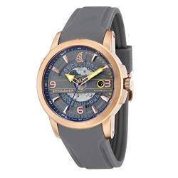 Spinnaker Herren Datum klassisch Automatik Uhr mit Silikon Armband SP-5041-03 von Spinnaker