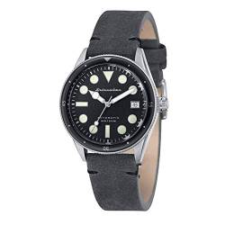Spinnaker Unisex Datum klassisch Automatik Uhr mit Leder Armband SP-5042-01 von Spinnaker