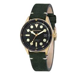 Spinnaker Unisex Datum klassisch Automatik Uhr mit Leder Armband SP-5042-03 von Spinnaker