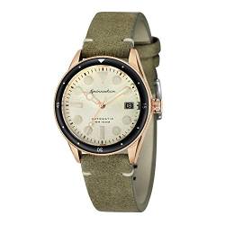 Spinnaker Unisex Datum klassisch Automatik Uhr mit Leder Armband SP-5042-05 von Spinnaker