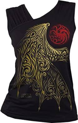 HBO Damen G072-Tops-Sleeveless T-Shirt, Black, M von Spiral