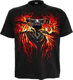 HBO Herren M101-T-Shirts T-Shirt, Black, L von Spiral