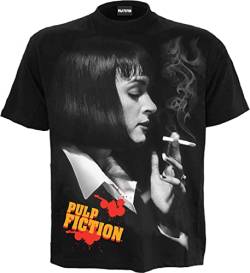 Pulp Fiction Smoke Männer T-Shirt schwarz 3XL 100% Baumwolle Fan-Merch, Filme von Spiral