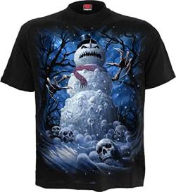 Spiral Dead Cold Männer T-Shirt schwarz M 100% Baumwolle Everyday Goth, Gothic, Rockwear von Spiral