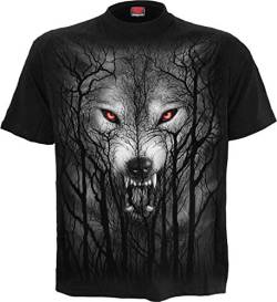 Spiral - Forest Wolf - T-Shirt - Schwarz - XXL von Spiral