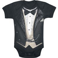 Spiral - Gothic Body - Tuxed - XS bis M - für Jungen - Größe S - schwarz von Spiral