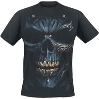 Spiral - Gothic T-Shirt - Black Gold - S bis 4XL - für Männer - Größe L - schwarz von Spiral