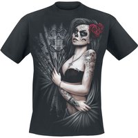 Spiral - Gothic T-Shirt - Dead Love - L bis XXL - für Männer - Größe XXL - schwarz von Spiral
