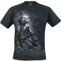 Spiral - Gothic T-Shirt - Grave Walker - S bis M - für Männer - Größe S - schwarz von Spiral