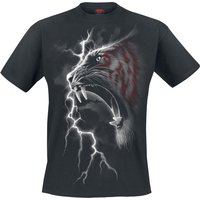 Spiral - Gothic T-Shirt - Mark of the Tiger - S bis XL - für Männer - Größe L - schwarz von Spiral