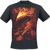 Spiral - Gothic T-Shirt - Phoenix Arisen - S bis XXL - für Männer - Größe S - schwarz von Spiral