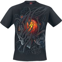 Spiral - Gothic T-Shirt - Steampunk Skull - S bis XXL - für Männer - Größe XXL - schwarz von Spiral