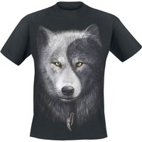 Spiral - Gothic T-Shirt - Wolf Chi - S bis 3XL - für Männer - Größe 3XL - schwarz von Spiral