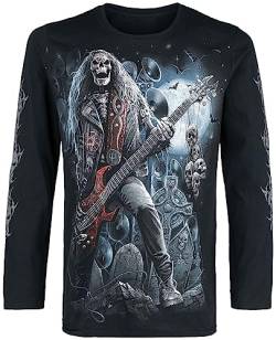 Spiral - Grim Rocker - Langarmshirt - Schwarz - XXL von Spiral