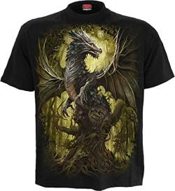 Spiral Herren M101 T-Shirt, Schwarz, 3XL von Spiral