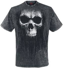 Spiral Herren M148-T-Shirts T-Shirt, Black & Grey, L von Spiral