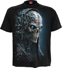 Spiral Human 2.0 Männer T-Shirt schwarz XXL 100% Baumwolle Basics, Horror, Rockwear, Totenköpfe von Spiral