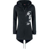 Spiral Kapuzenjacke - Pure Of Heart - S bis XXL - für Damen - Größe XXL - schwarz von Spiral