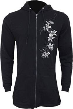 Spiral - Pure of Heart - Damen Hoodie mit durchgehendem Reißverschluss & Schwalbenschwanz - Ärmel mit Reißverschluss - S von Spiral