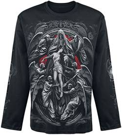 Spiral - REAPER'S Door - Langarmshirt - Schwarz - L von Spiral