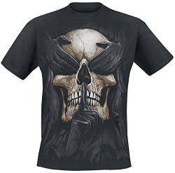 Spiral See No Evil Männer T-Shirt schwarz XXL 100% Baumwolle Everyday Goth, Gothic, Nu Goth, Rockwear von Spiral
