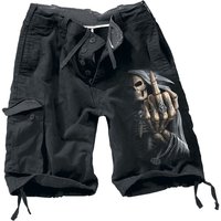 Spiral Short - Bone Finger - M bis XXL - für Männer - Größe L - schwarz von Spiral