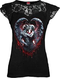 Spiral Solemn Vow Frauen T-Shirt schwarz S 95% Viskose, 5% Elasthan Gothic von Spiral