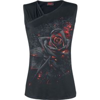 Spiral Top - Burnt Rose - S bis XXL - für Damen - Größe S - schwarz von Spiral