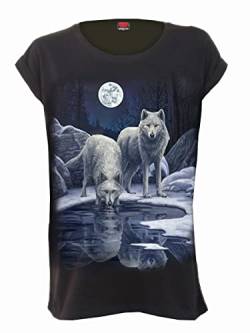 Spiral Warriors of Winter Frauen T-Shirt schwarz XL 100% Baumwolle Everyday Goth, Gothic, Rockwear von Spiral