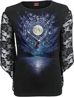 Spiral Witchcraft Frauen Langarmshirt schwarz M von Spiral