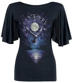 Spiral Witchcraft Frauen T-Shirt schwarz M 95% Viskose, 5% Elasthan Everyday Goth, Gothic, Rockwear von Spiral