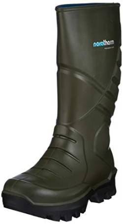 Nora Unisex-Erwachsene Ultramax Sicherheits-Gummistiefel, Grün (Grün 046) von Spirale