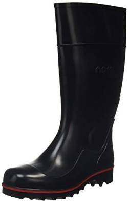 Nora Unisex Megajan Rain Boots, Schwarz, 47 EU von Spirale