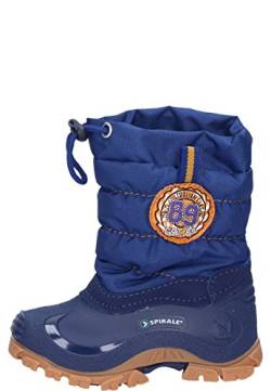 Spirale Eric Schneestiefel, Blau Crepe, 22 EU von Spirale