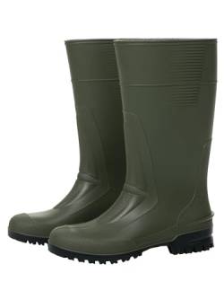 Spirale Idro-High - Rutschfester PVC-Stiefel, Halbhoher Arbeitsstiefel für Land- und Forstwirtschaft - Grün - Gr. 39 von Spirale