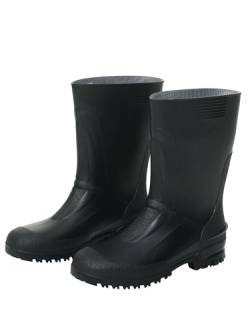 Spirale Idro-Low - Rutschfester PVC-Stiefel, Halbhoher Arbeitsstiefel für Land- und Forstwirtschaft - Schwarz - Gr. 43 von Spirale