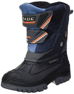 Spirale Jungen Unisex Kinder Frodo Schneestiefel, Schwarz Blau, 34 EU von Spirale