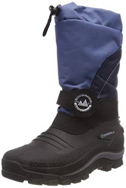 Spirale Kinder Jungen gefütterter Winterstiefel Snowboots blau, Größe:31, Farbe:Blau von Spirale